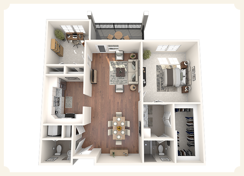 Cambridge Select floor plan