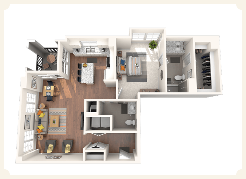 Kensington Traditional floor plan