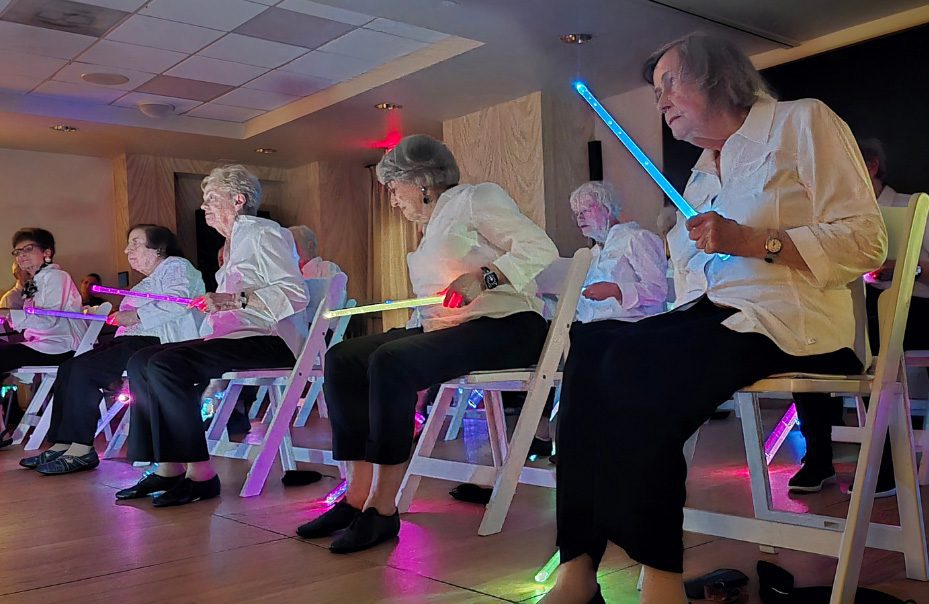 The Laural Parke Stix took the stage for Lights Out, Sticks Up!